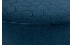 Goossens poef arendal blauw stof - 8210075-07