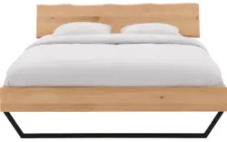 Goossens bedframe slade blank eiken - 8210081-01
