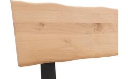Goossens bedframe slade blank eiken - 8210081-01