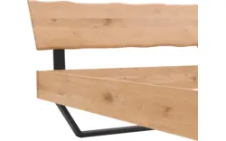 Goossens bedframe slade blank eiken - 8210082-01