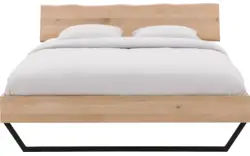Goossens bedframe slade wit eiken - 8210085-01