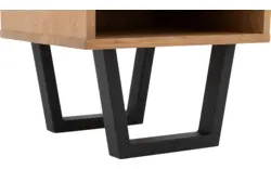 Goossens nachtkastje slade blank eiken - 8210102-01