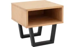 Goossens nachtkastje slade blank eiken - 8210106-01