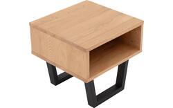 Goossens nachtkastje slade blank eiken - 8210106-01