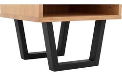 Goossens nachtkastje slade blank eiken - 8210106-01