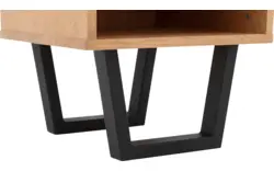 Goossens nachtkastje slade blank eiken - 8210106-01