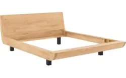 Goossens excellent bedframe denzo blank eiken - 8210110-01 schaduw 1