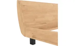 Goossens excellent bedframe denzo blank eiken - 8210110-01 schaduw 1