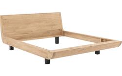 Goossens excellent bedframe denzo wit eiken - 8210112-06
