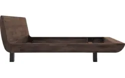 Goossens excellent bedframe denzo donker bruin eiken - 8210114-01