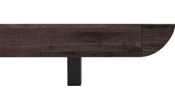Goossens excellent bedframe denzo donker bruin eiken - 8210114-01