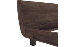 Goossens excellent bedframe denzo donker bruin eiken - 8210114-01