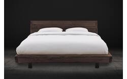 Goossens excellent bedframe denzo donker bruin eiken - 8210114-01