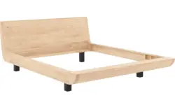 Goossens excellent bedframe denzo onbewerkt eiken - 8196842-01