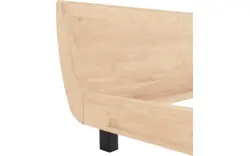 Goossens excellent bedframe denzo onbewerkt eiken - 8196842-01