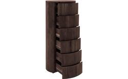 Goossens excellent ladekast denzo donker bruin eiken - 8210116-03
