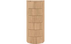 Goossens excellent ladekast denzo wit eiken - 8210118-02