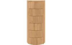 Goossens excellent ladekast denzo blank eiken - 8210119-02