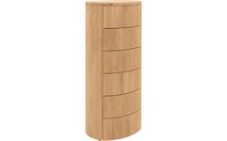 Goossens excellent ladekast denzo blank eiken - 8210119-02