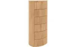 Goossens excellent ladekast denzo blank eiken - 8210119-02