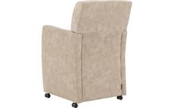 Goossens eetkamerstoel alex beige microvezel - 8210210-03