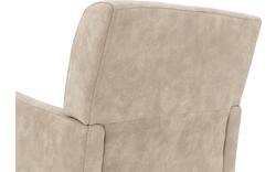 Goossens eetkamerstoel alex beige microvezel - 8210210-02
