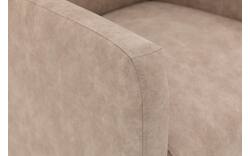Goossens eetkamerstoel alex beige microvezel - 8210210-02