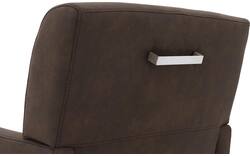 Goossens eetkamerstoel alex bruin microvezel - 8210221-02