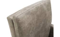 Goossens eetkamerstoel leen bruin microvezel - 8210227-02