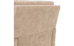 Goossens eetkamerstoel leen beige microvezel - 8210229-02