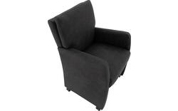Goossens eetkamerstoel leen grijs microvezel - 8210231-02
