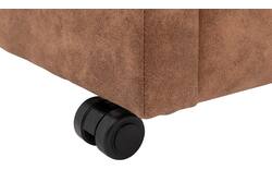 Goossens eetkamerstoel leen bruin microvezel - 8210233-01