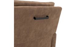 Goossens eetkamerstoel leen bruin microvezel - 8210237-02