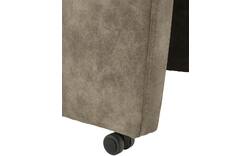 Goossens eetkamerstoel leen bruin microvezel - 8210238-02
