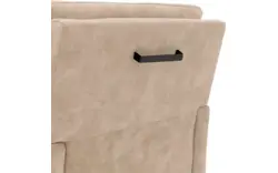 Goossens eetkamerstoel leen beige microvezel - 8210240-02