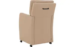 Goossens eetkamerstoel leen wit leer - 8210241-02