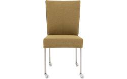 Goossens eetkamerstoel funk groen stof - 8210245-02