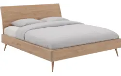 Goossens excellent bedframe dodge onbewerkt eiken - 8210252-02