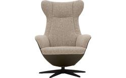 Goossens excellent relaxstoel avec groen leer - 8210272-02