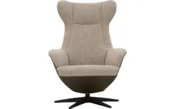 Goossens excellent relaxstoel avec groen leer - 8210272-02