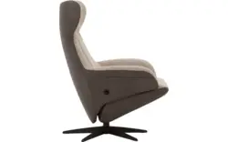 Goossens excellent relaxstoel avec grijs leer - 8210273-02