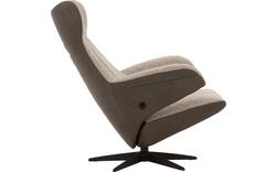 Goossens excellent relaxstoel avec grijs leer - 8210273-05