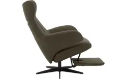 Goossens excellent relaxstoel avec groen leer - 8210284-02