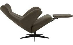 Goossens excellent relaxstoel avec groen leer - 8210284-06