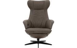Goossens excellent relaxstoel avec grijs leer - 8210285-02