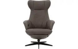 Goossens excellent relaxstoel avec grijs leer - 8210285-02