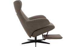 Goossens excellent relaxstoel avec grijs leer - 8210285-02