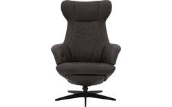 Goossens excellent relaxstoel avec grijs leer - 8210286-02