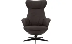 Goossens excellent relaxstoel avec grijs leer - 8210286-02