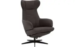 Goossens excellent relaxstoel avec grijs leer - 8210286-02